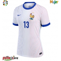 Camiseta Francia Kante #13 Visitante Equipación para mujer Eurocopa 2024 manga corta